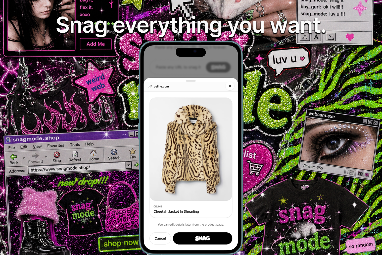 Snag Mode editorial artwork 4