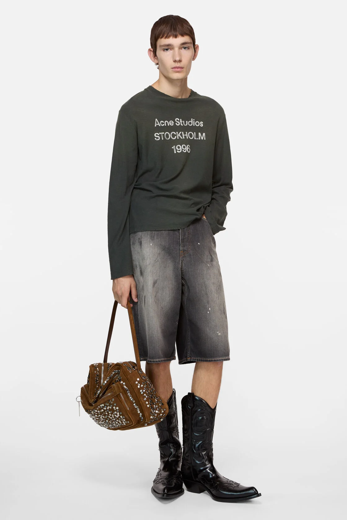 Sprayed 1996 logo t-shirt — image 1 of 6
