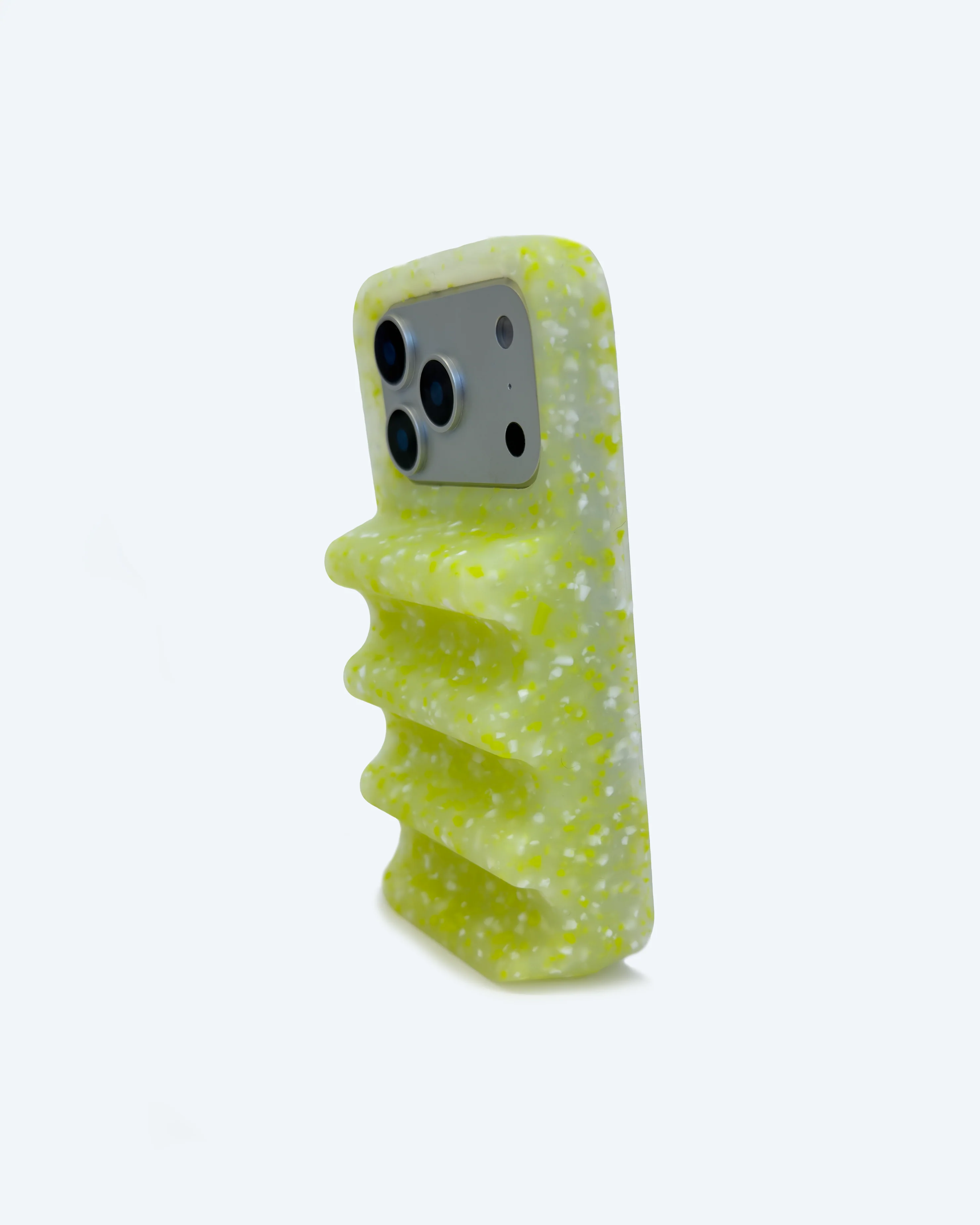 Nami Phone Case in Recycled Chartreuse — image 3 of 6