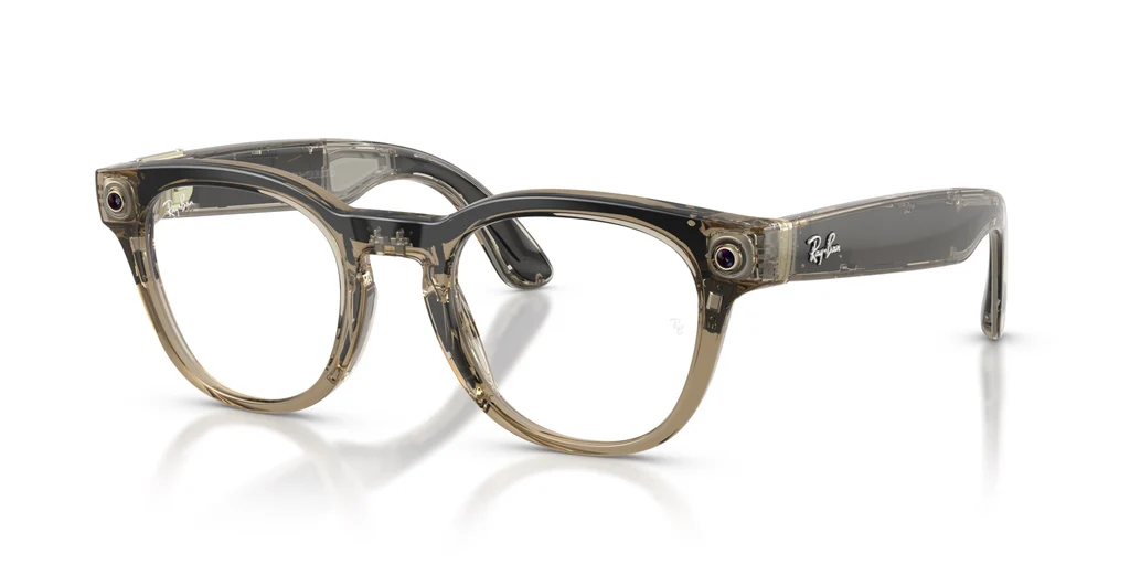 Ray-Ban - Meta Scriber Optics Gen 2 (Shiny Transparent Stone Beige) — image 1 of 6