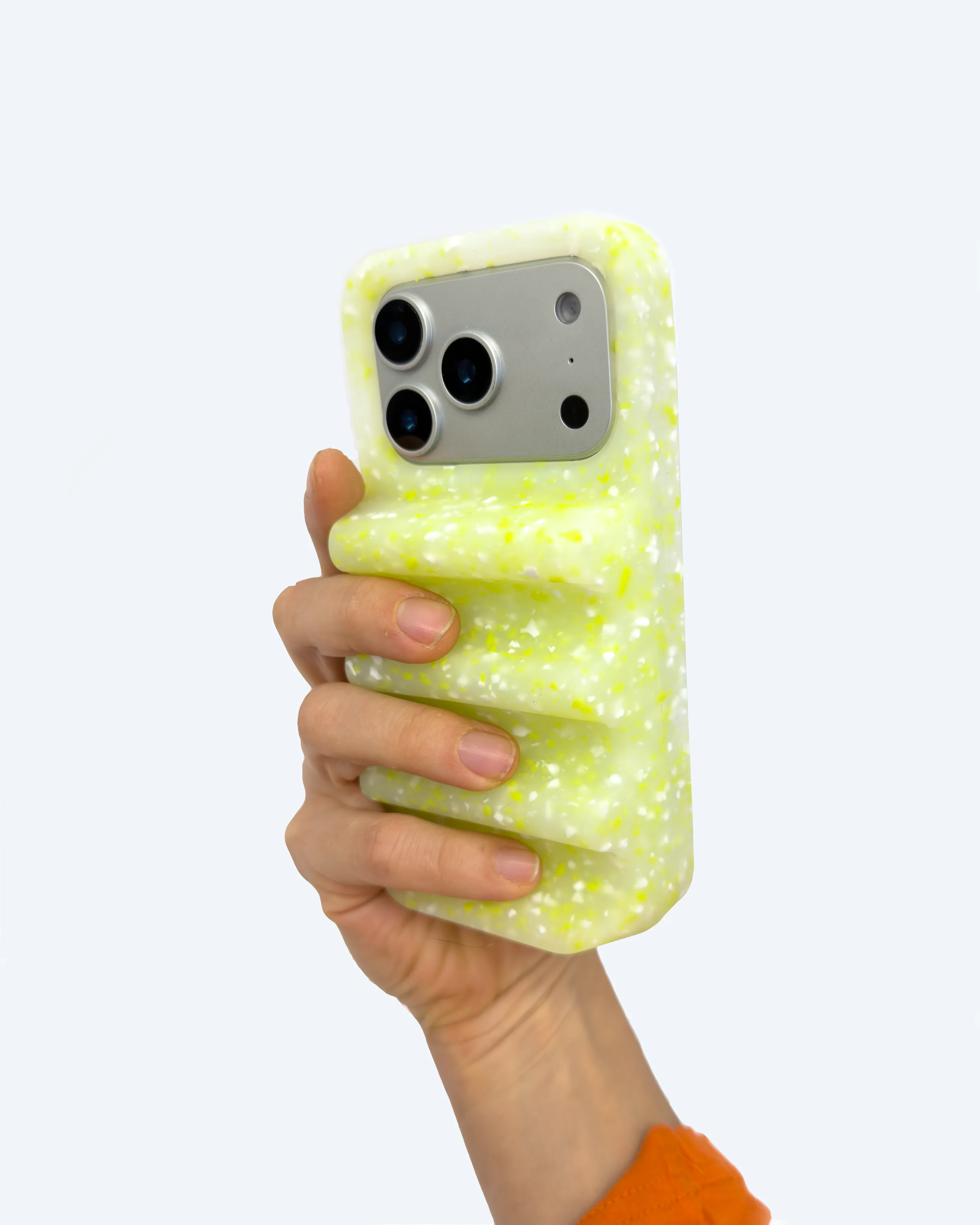 Nami Phone Case in Recycled Chartreuse — image 2 of 6