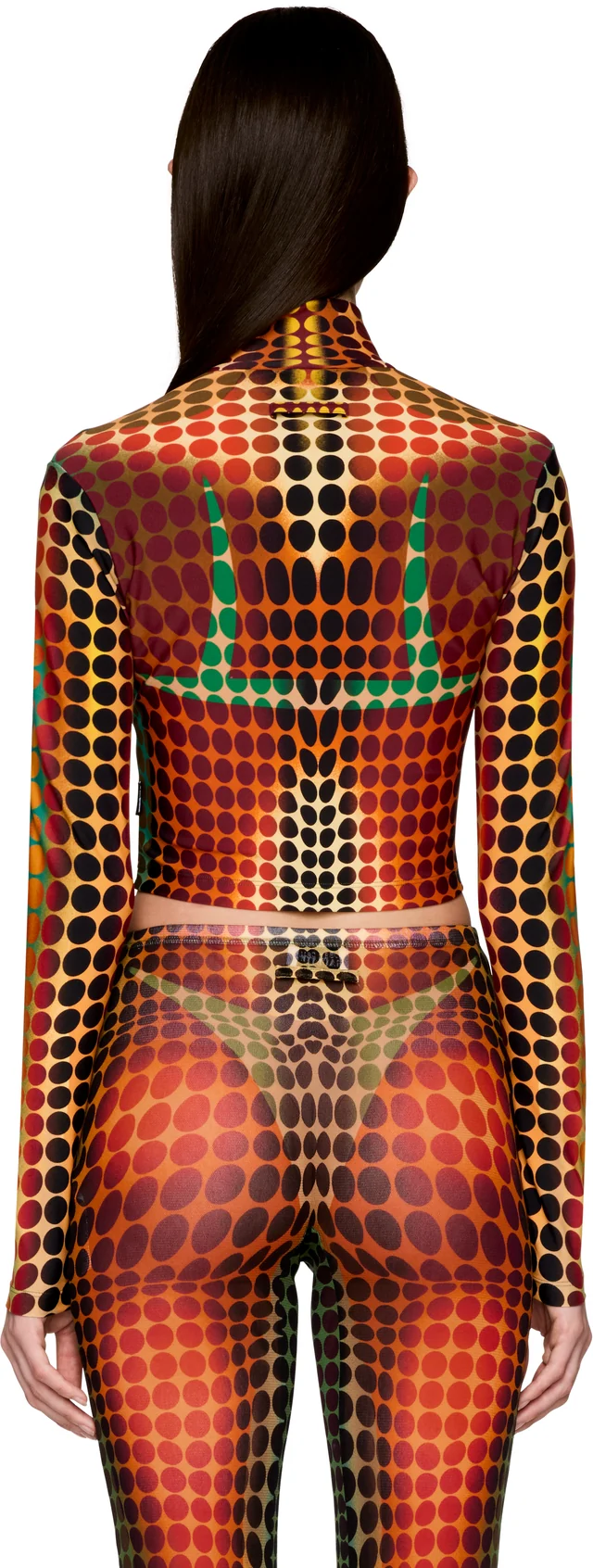 Re-edition 'The Brown Dots' Top — image 3 of 4