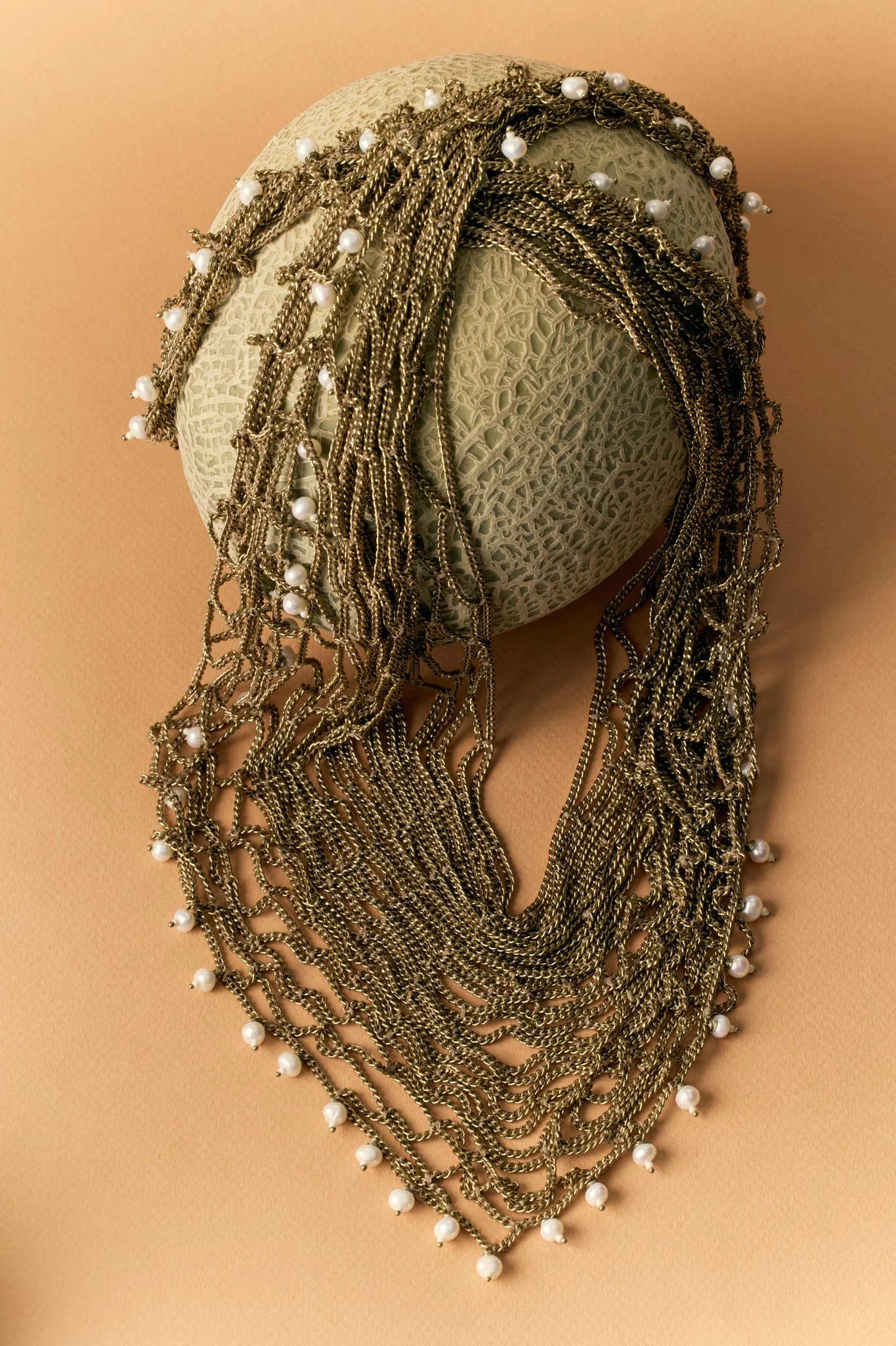 Chain Bandana with Freshwater Pearls — image 6 of 6