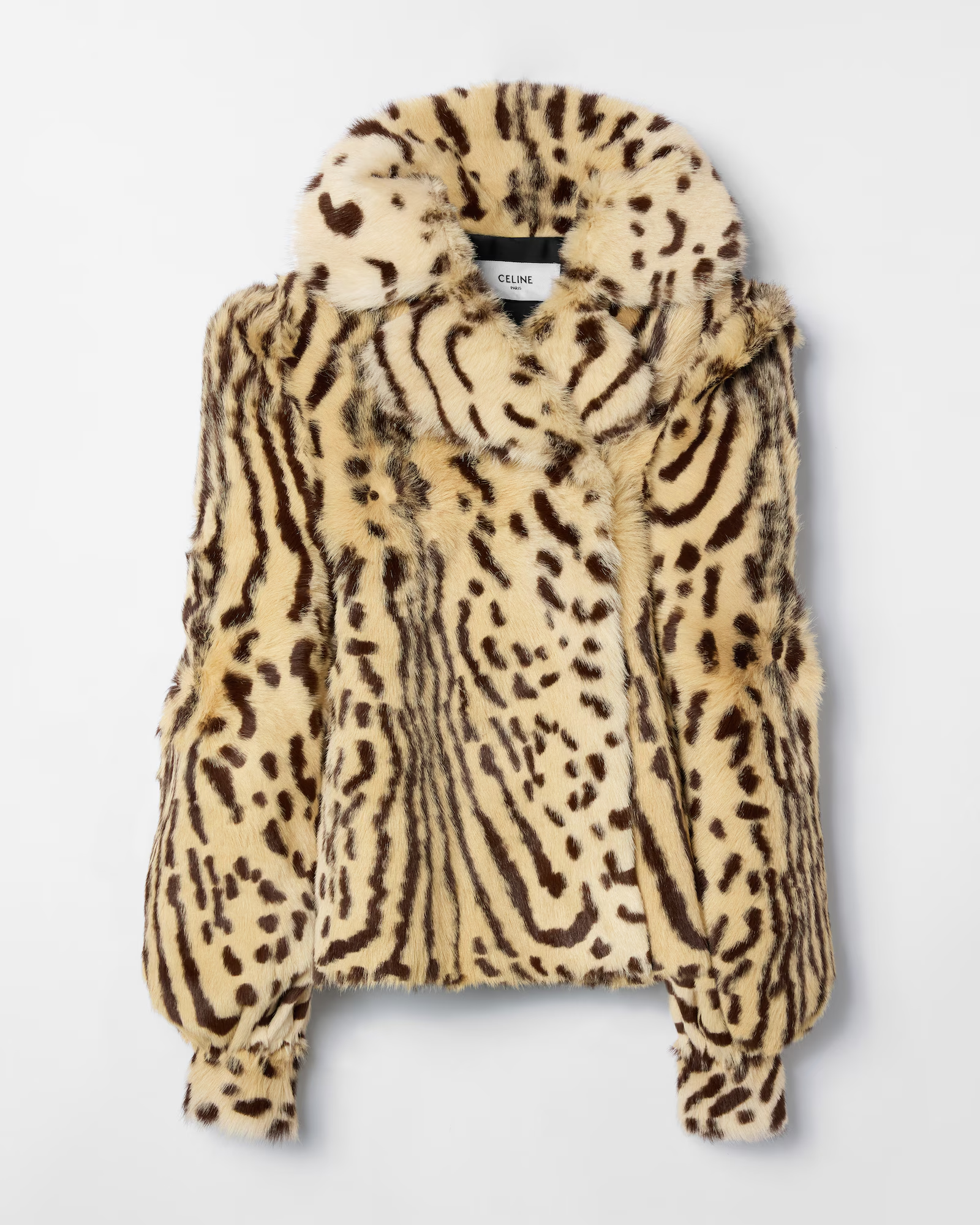 Cheetah Jacket In Shearling